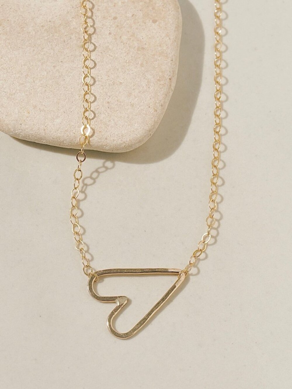 NIB James Michelle Itty Bitty Heart Necklace